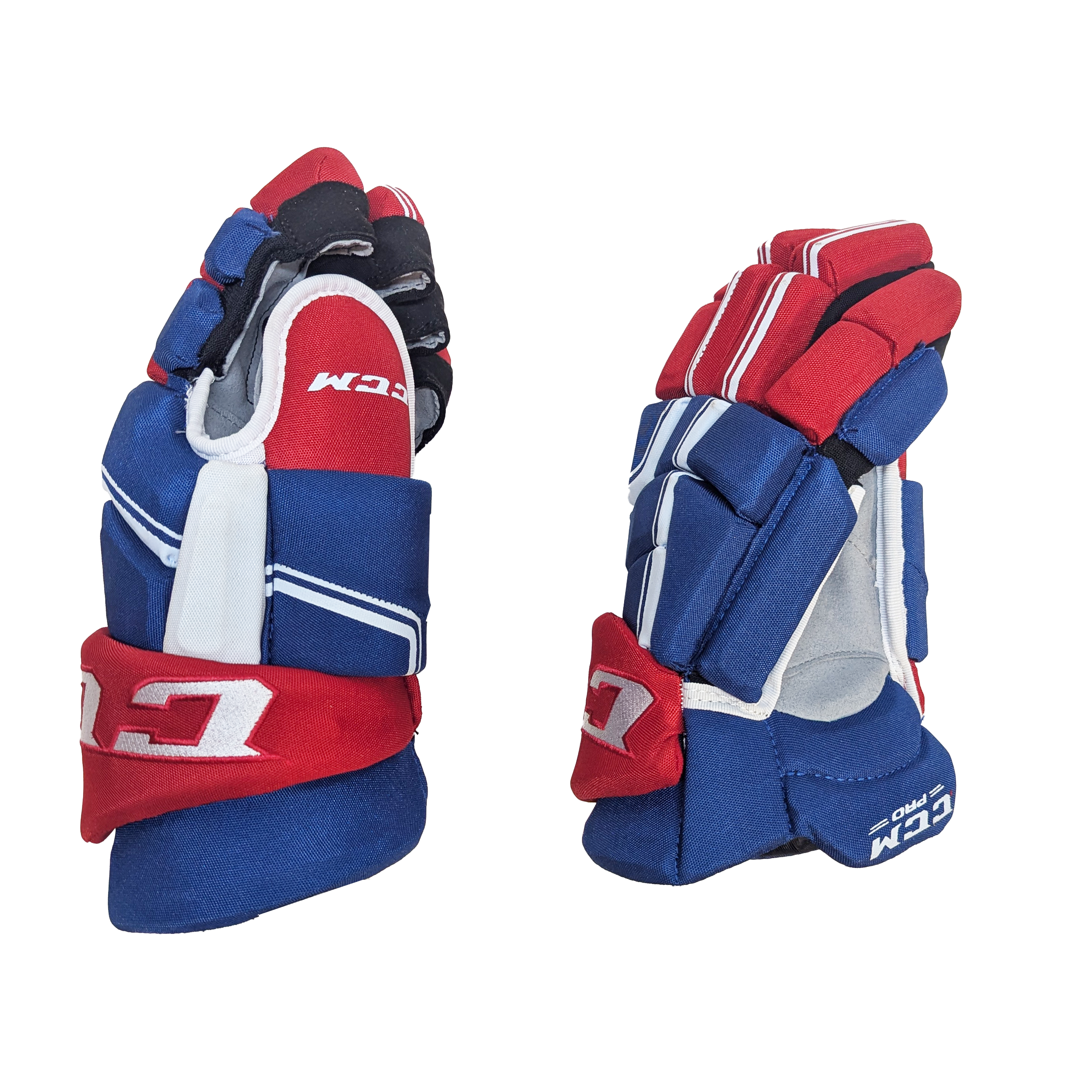 CCM HGQLXP - NHL Pro Stock Glove - Montreal Canadiens (Blue/Red/White)